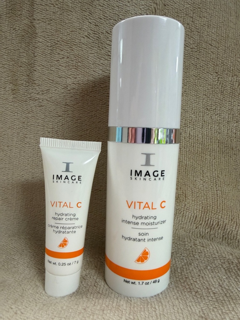 Image Skincare Vital C Hydrating Intense Moisturizer — White with Orange Accents